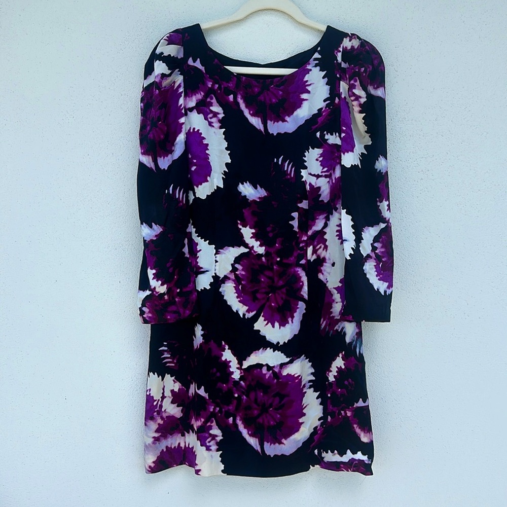 Anthropologie silk dress Leifsdottir